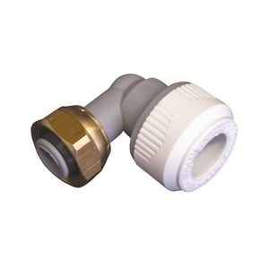 Poly-Fit 16mm x 1/2" Push Fit Female Swivel Elbow