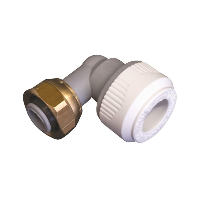 Poly-Fit 16mm x 1/2" Push Fit Female Swivel Elbow