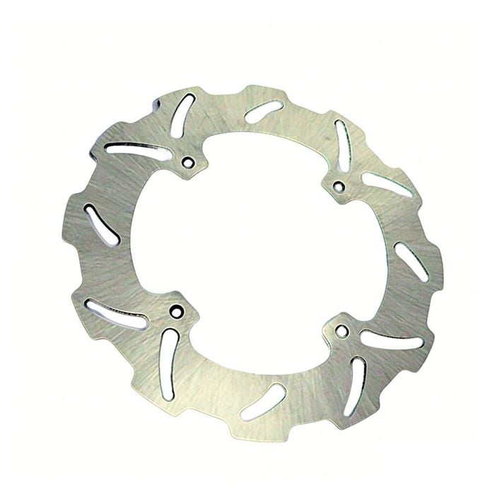 XYT World Rear Brake Disc Rotor Silver Stainless Steel Fit For Honda CR 125 250 CRF 250 450 CRE F SM 450 etc.