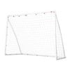 Everfit 8FT Soccer Football Goal Net UPVC Frame PE Mesh Weatherproof Portable Goal Backyard Training