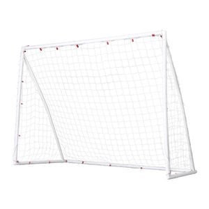 Everfit 8FT Soccer Football Goal Net UPVC Frame PE Mesh Weatherproof Portable Goal Backyard Training