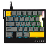 Ajazz AK029 Black-Yellow Compact 29-Key Magnetic keyboard RGB Wired (Ice lsland switch)