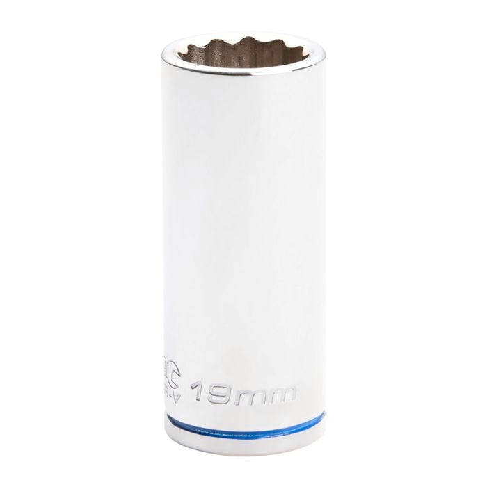 Kincrome 19mm 3/8" Square Drive Deep Socket
