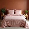 Royal Comfort Bamboo Blended Sheet & Pillowcase Set 1000TC Ultra Soft Bubble Bath Queen