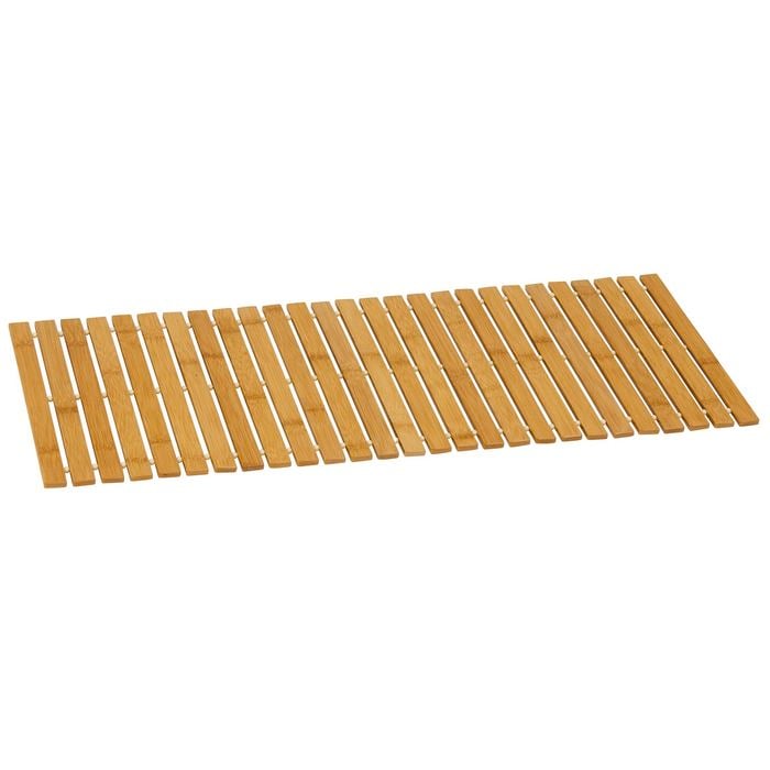 Barelli 30 x 70cm Non-Slip Bamboo Bath Mat