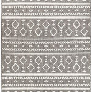 Long Island 3333 W71e 240x330 Brown Cream Rug