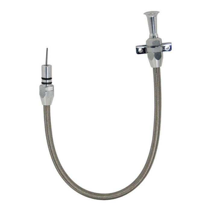 Cal Custom Flexible Transmission Dipstick Powerglide, Firewall Mount