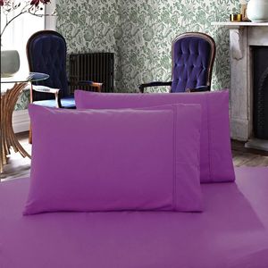Fabric Fantastic 1000TC Premium Ultra Soft King size Pillowcases 2-Pack - Purple