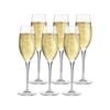 Luigi Bormioli Set 6 Vinea Prosecco Spumante Champagne Glasses 200ml Set 6