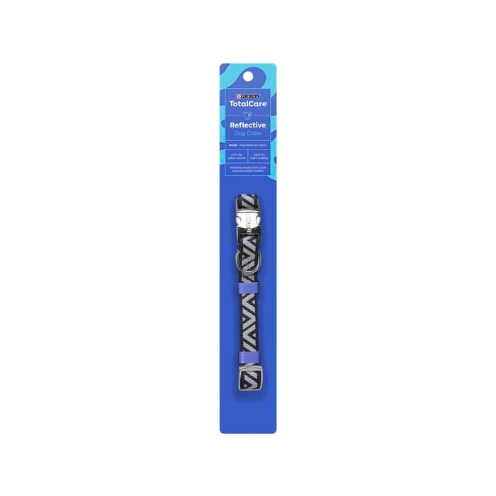 Purina Total Care Small Navy Reflective Dog Collar