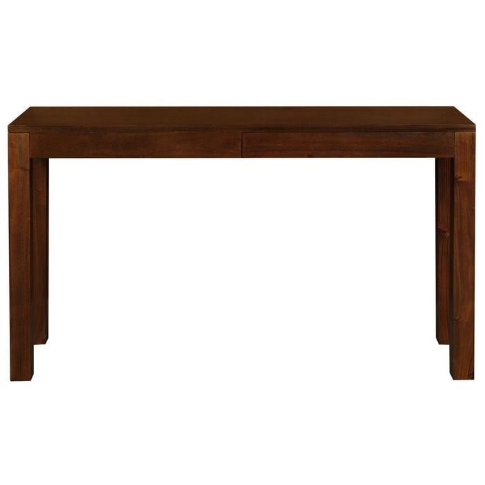 Centrum Furniture Amsterdam 2 Drawer Sofa Table - Mahogany