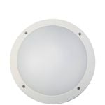 CLA Lighting Bulk Round LED Bulkhead Light IP66 IK10 White
