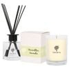 Nicola Spring Soy Wax Scented Candle & Reed Diffuser Set - Vanilla Sands 160g Candle 28 Hour Burn & 200ml Diffuser 60 Day Scent