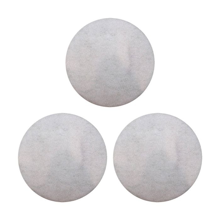 3pk Glomesh Cushioned Driver Pad Accessory For Sandscreen White 400mm