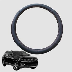 Steering Wheel Cover for Jeep Cherokee 2002-2008 (KJ) 38CM | Circle