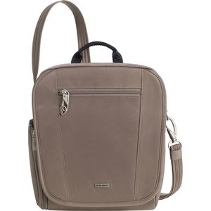 Travelon Classic Anti-Theft Tablet Medium Tour Bag in Hazelnut