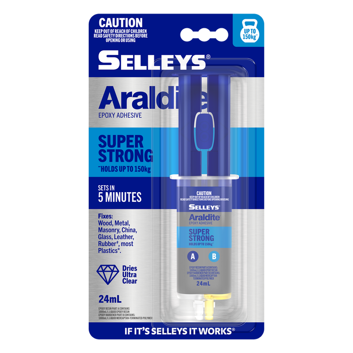 Selleys 24mL Araldite Super Strong Epoxy Adhesive