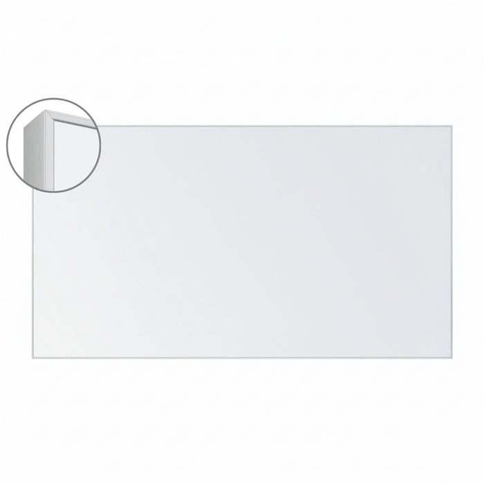 DuraWrite LX6 Whiteboard Magnetic with Slim Edge Frame 900x600mm