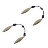Swimerz Tail Spinner Hammered Nickel, 5 Pack