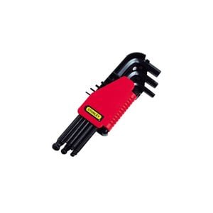 Stanley 9 Piece Metric Long Ball Point Hex Keys 0-69-256
