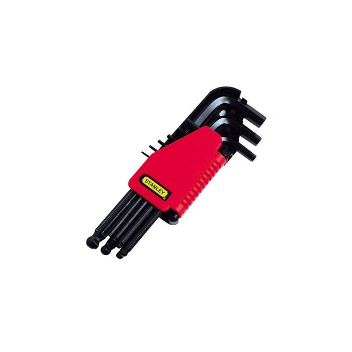 Stanley 9 Piece Metric Long Ball Point Hex Keys 0-69-256