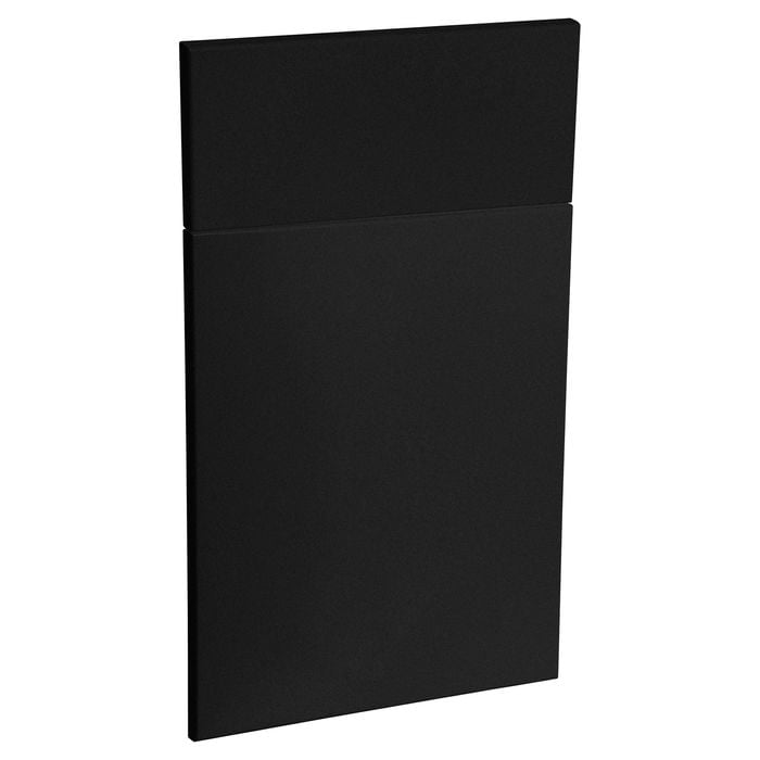 Kaboodle 450mm Modern Vinyl 1 Door / 1 Drawer Panel - Luminess Metallic