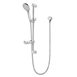 Flexispray Prince 5 Function Brass Rail Shower