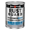 White Knight 1L Gunmetal Gloss Hammered Finished Rust Guard Paint