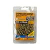 Zenith 8G x 25mm Gold Passivated Square Drive Chipboard Screw - 100 Pack
