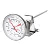 Stainless Steel Coffee Milk Thermometer Barista Frothing Dial 125mm Kitchen Accessory