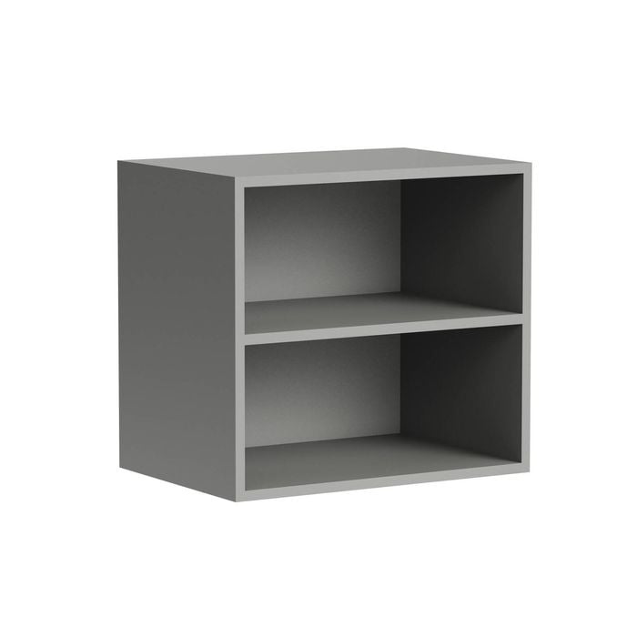 Kaboodle 500-599mm Oyster Customisable Deep Med Wall Open Shelf