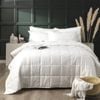 Ddecor Home Willow 500tc Cotton Jacquard Comforter Set King Bed White