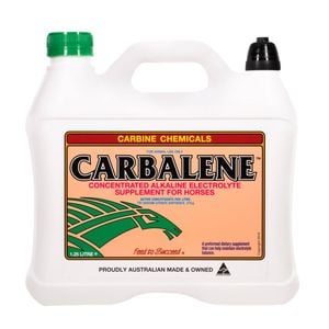 Carbine Carbalene Horse Pony Alkalyne Electrolye Solution 1.25l