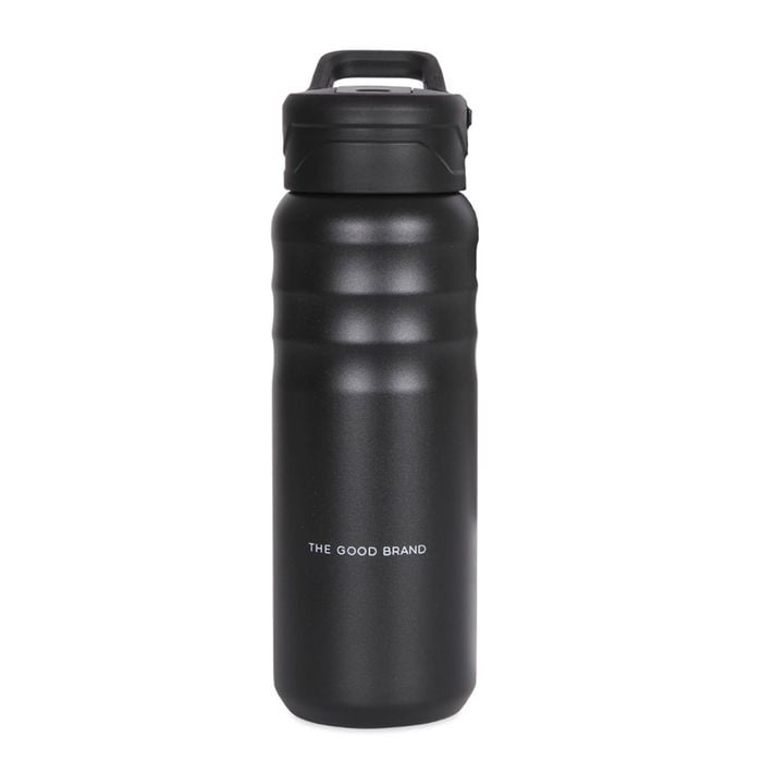 The Good Brand 709ml Large Insulated Drink Bottle - Black