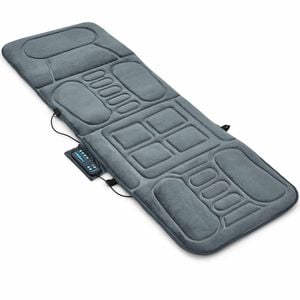 Costway Massage Mat Mattress Pad W/heat 10motor Vibrating Full Body