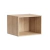 Kaboodle 600mm Almond Oak Microwave Box