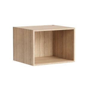 Kaboodle 600mm Almond Oak Microwave Box
