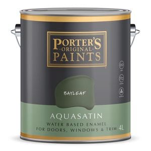 Porter's Paints 4L Bayleaf Aquasatin
