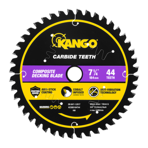 Kango 184mm 44T Composite Decking Circular Saw Blade