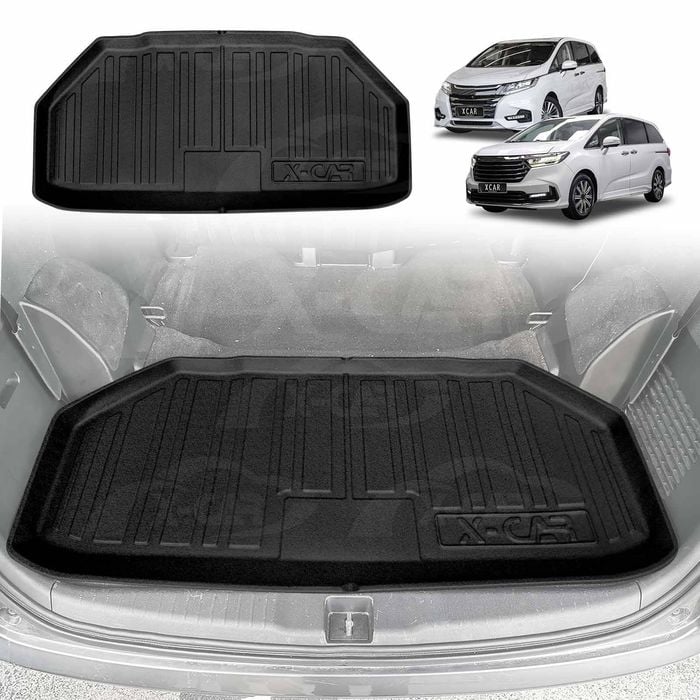 Heavy Duty Cargo Trunk Mat Boot Liner Luggage Tray for Honda Odyssey 5th Gen 2014-2022