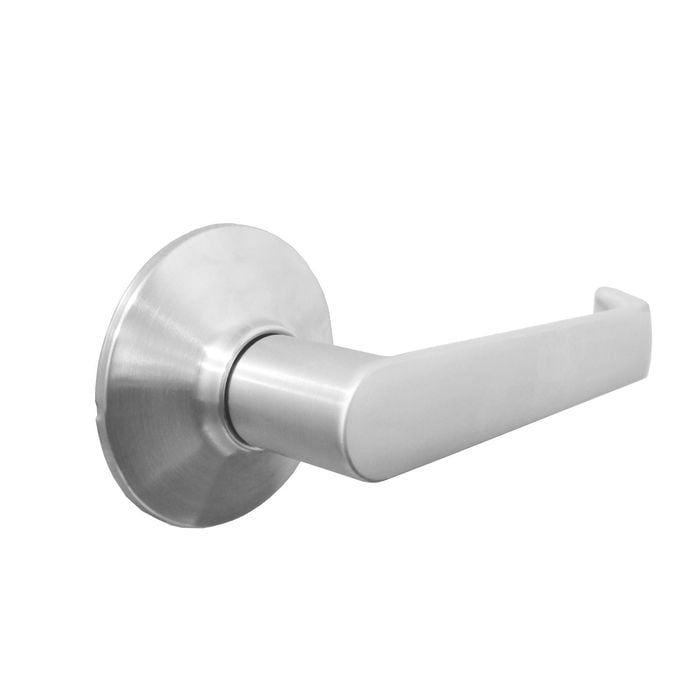 Schlage Satin Chrome F Series Elan Dummy Lever