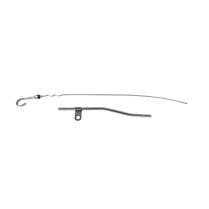 Speco Ford Windsor 260 289 302 Chrome Engine Oil Dipstick & Tube