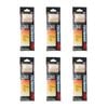 6x Tsunami 8 Red Hook Sabiki Rig - Iridescent Glo Head Flash and Beads Size 12
