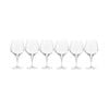 6pc Krosno Harmony 600ml Stemmed Pinot Wine Glass - Clear