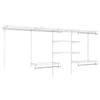 Costway Clothes Rack Closet Organizer Diy Wardrobe Kit Clothing Shelf
