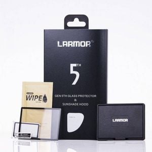 Larmor - Gen 5 Screen & Hood Glass Lcd Protector Canon Eos 5d Mk Iii, S & Sr