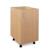 Flatpax 450mm Woodgrain 1 Door Utility Floor Cupboard