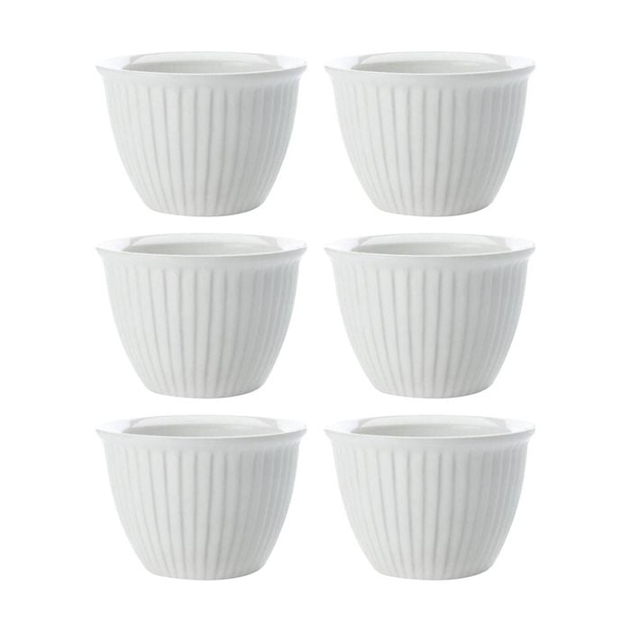 6pk Maxwell & Williams White Basics Custard Cup