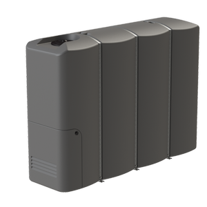 Promax 5,000L Dark Grey Slimline Tank