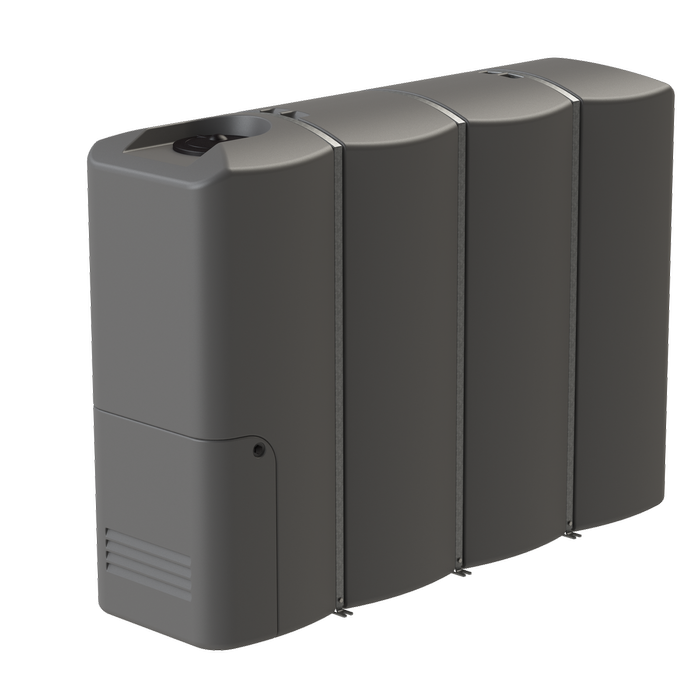 Promax 5,000L Dark Grey Slimline Tank